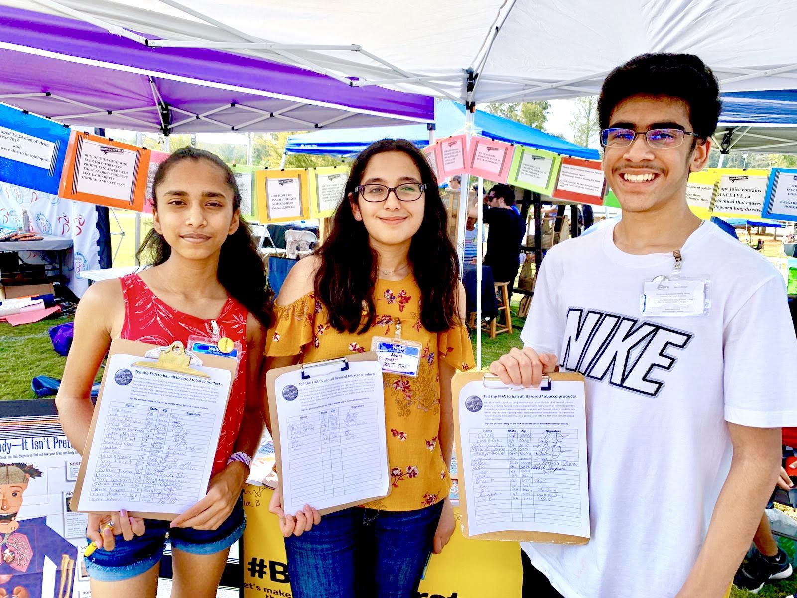 Teens say YES to # First Tobacco Free generation